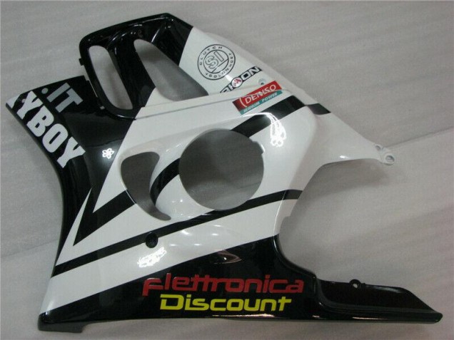Blanc Noir Playboy Carénage Moto Honda CBR 600 F3 1995-1998 Blanc Noir Playboy Carénage Moto Honda CBR 600 F3 1995-1998