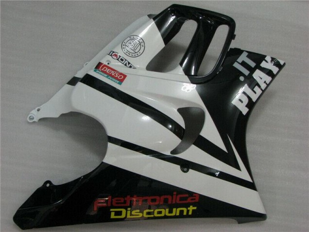 Blanc Noir Playboy Carénage Moto Honda CBR 600 F3 1995-1998 Blanc Noir Playboy Carénage Moto Honda CBR 600 F3 1995-1998