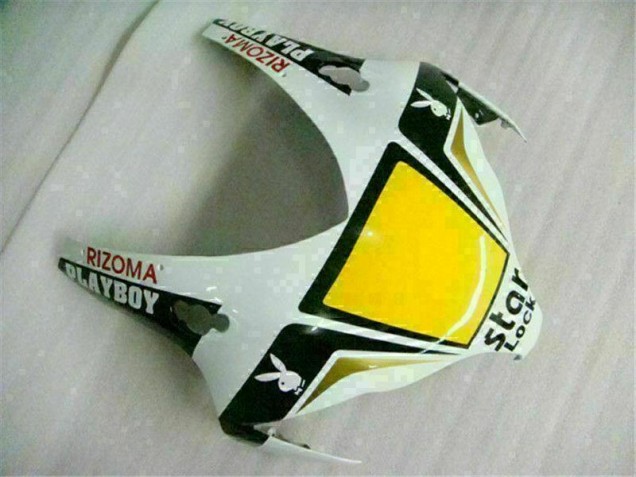 Blanc Noir Playboy Carénages Moto Honda CBR 1000 RR 2008-2011 Blanc Noir Playboy Carénages Moto Honda CBR 1000 RR 2008-2011