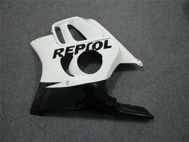 Blanc Noir Repsol Carénage Moto Honda CBR 600 F3 1995-1998 Blanc Noir Repsol Carénage Moto Honda CBR 600 F3 1995-1998