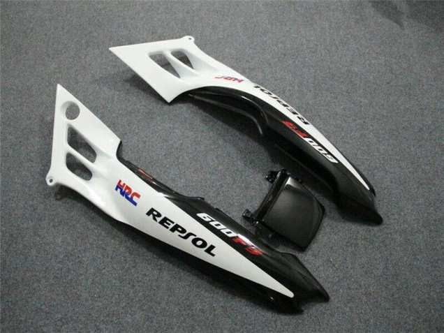 Blanc Noir Repsol Carénage Moto Honda CBR 600 F3 1995-1998 Blanc Noir Repsol Carénage Moto Honda CBR 600 F3 1995-1998