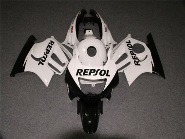 Blanc Noir Repsol Carénage Moto Honda CBR 600 F3 1995-1998