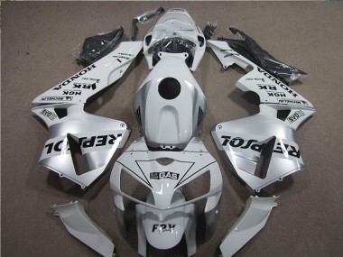 Blanc Noir Repsol Carénages Moto Honda CBR 600 RR 2005-2006