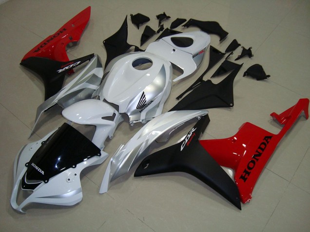 Blanc Noir Rouge Carénage Moto Honda CBR 600 RR 2007-2008 Blanc Noir Rouge Carénage Moto Honda CBR 600 RR 2007-2008