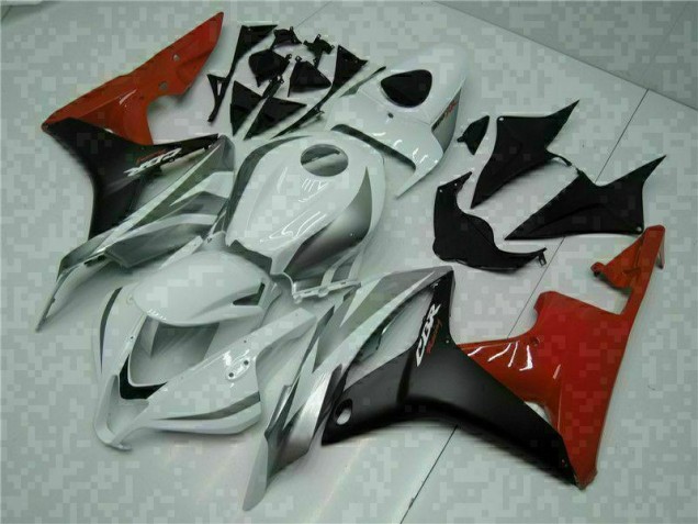 Blanc Noir Rouge Carrosserie Moto Honda CBR 600 RR 2007-2008 Blanc Noir Rouge Carrosserie Moto Honda CBR 600 RR 2007-2008