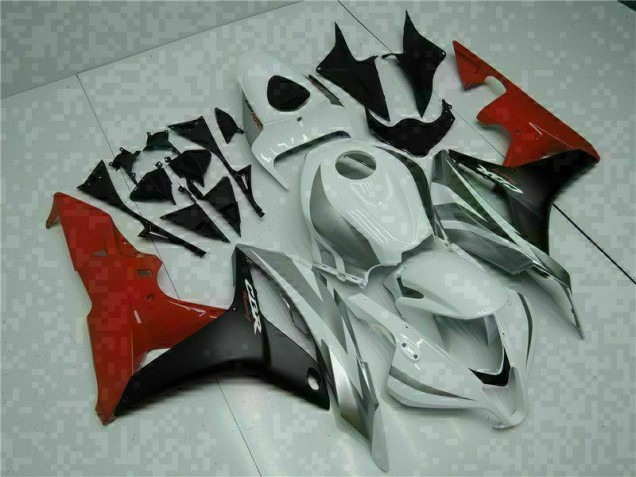 Blanc Noir Rouge Carrosserie Moto Honda CBR 600 RR 2007-2008 Blanc Noir Rouge Carrosserie Moto Honda CBR 600 RR 2007-2008