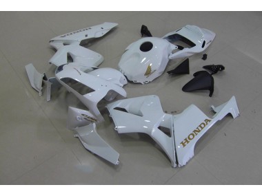 Blanc Or Carénage Moto Honda CBR 600 RR 2003-2004