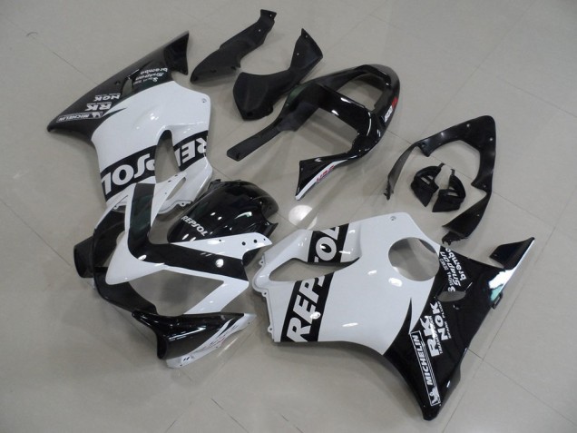 Blanc Repsol Carénage Moto Honda CBR 600 F4i 2001-2003 Blanc Repsol Carénage Moto Honda CBR 600 F4i 2001-2003