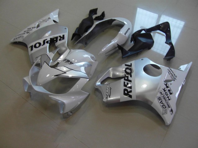 Blanc Repsol Carénage Moto Honda CBR 600 F4i 2004-2007 Blanc Repsol Carénage Moto Honda CBR 600 F4i 2004-2007