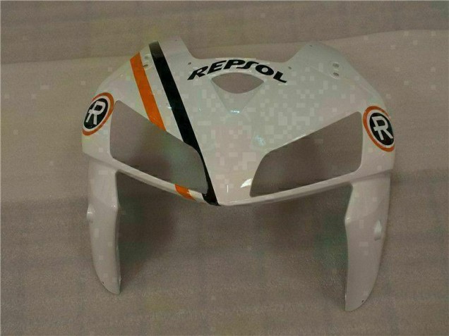 Blanc Repsol Carénage Moto Honda CBR 600 RR 2005-2006 Blanc Repsol Carénage Moto Honda CBR 600 RR 2005-2006