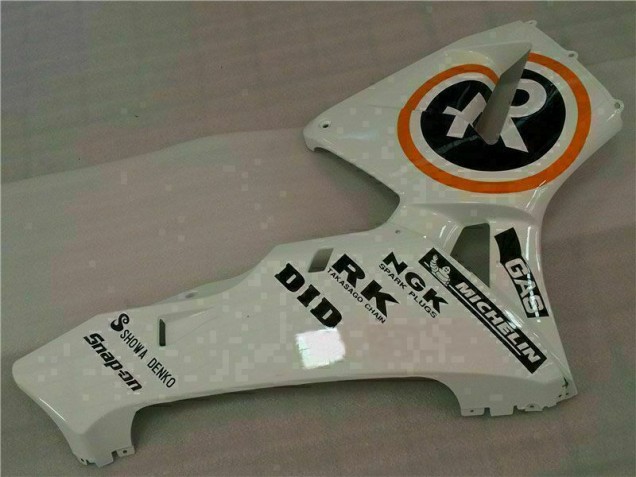 Blanc Repsol Carénage Moto Honda CBR 600 RR 2005-2006 Blanc Repsol Carénage Moto Honda CBR 600 RR 2005-2006