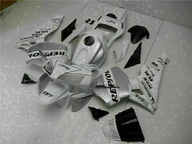 Blanc Repsol Carénages Moto Honda CBR 600 RR 2003-2004 Blanc Repsol Carénages Moto Honda CBR 600 RR 2003-2004