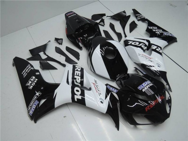 Blanc Repsol Noir Carénage Moto Honda CBR 1000 RR 2004-2005 Blanc Repsol Noir Carénage Moto Honda CBR 1000 RR 2004-2005