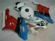 Blanc Rouge 77 Carénage Moto Honda CBR 1000 RR 2004-2005 Blanc Rouge 77 Carénage Moto Honda CBR 1000 RR 2004-2005