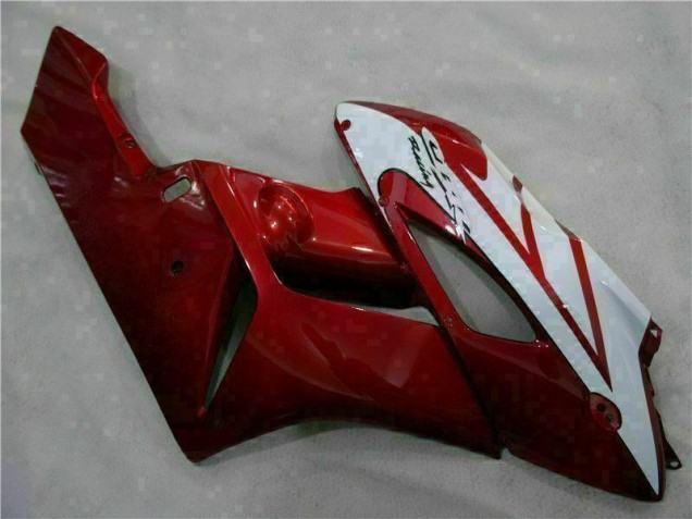 Blanc Rouge Carénage Moto Honda CBR 1000 RR 2004-2005 Blanc Rouge Carénage Moto Honda CBR 1000 RR 2004-2005