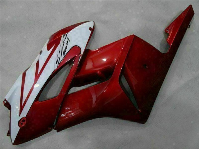 Blanc Rouge Carénage Moto Honda CBR 1000 RR 2004-2005 Blanc Rouge Carénage Moto Honda CBR 1000 RR 2004-2005