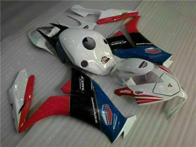 Blanc Rouge Carénage Moto Honda CBR 1000 RR 2012-2016