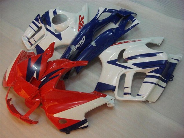 Blanc Rouge Carénage Moto Honda CBR 600 F3 1995-1998
