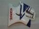 Blanc Rouge Carénage Moto Honda CBR 600 F3 1995-1998