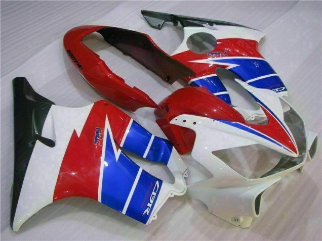 Blanc Rouge Carénage Moto Honda CBR 600 F4i 2004-2007 Blanc Rouge Carénage Moto Honda CBR 600 F4i 2004-2007