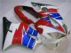 Blanc Rouge Carénage Moto Honda CBR 600 F4i 2004-2007 Blanc Rouge Carénage Moto Honda CBR 600 F4i 2004-2007