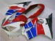 Blanc Rouge Carénage Moto Honda CBR 600 F4i 2004-2007 Blanc Rouge Carénage Moto Honda CBR 600 F4i 2004-2007