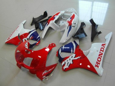 Blanc Rouge Carénage Moto Honda CBR 900 RR 893 1996-1997