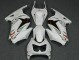 Blanc Rouge Carénage Moto Kawasaki EX250 2008-2012