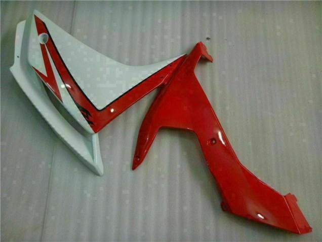 Blanc Rouge Carénage Moto Yamaha R1 2007-2008 Blanc Rouge Carénage Moto Yamaha R1 2007-2008