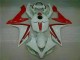 Blanc Rouge Carénage Moto Yamaha R1 2007-2008 Blanc Rouge Carénage Moto Yamaha R1 2007-2008