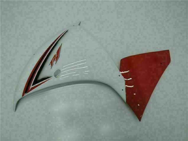 Blanc Rouge Carénage Moto Yamaha R1 2009-2011 Blanc Rouge Carénage Moto Yamaha R1 2009-2011