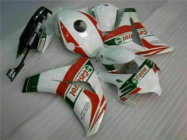 Blanc Rouge Carénages Moto Honda CBR 1000 RR 2008-2011 Blanc Rouge Carénages Moto Honda CBR 1000 RR 2008-2011