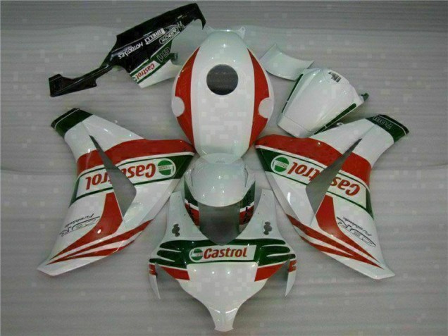 Blanc Rouge Carénages Moto Honda CBR 1000 RR 2008-2011 Blanc Rouge Carénages Moto Honda CBR 1000 RR 2008-2011