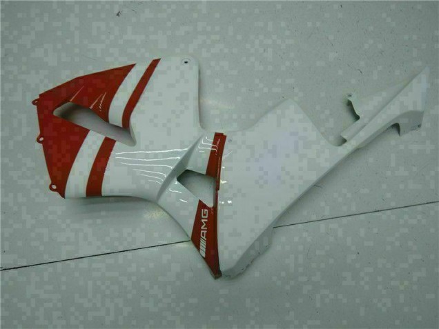 Blanc Rouge Carénages Moto Honda CBR 600 RR 2005-2006 Blanc Rouge Carénages Moto Honda CBR 600 RR 2005-2006