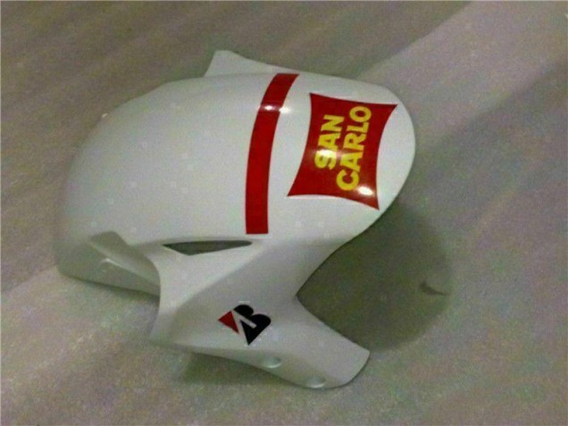 Blanc Rouge Carrosserie Moto Honda CBR 1000 RR 2004-2005 Blanc Rouge Carrosserie Moto Honda CBR 1000 RR 2004-2005