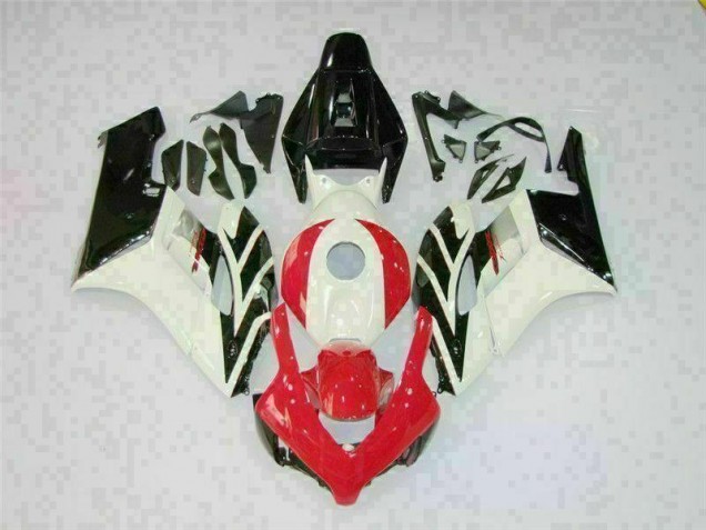 Blanc Rouge Noir Carénage Moto Honda CBR 1000 RR 2004-2005 Blanc Rouge Noir Carénage Moto Honda CBR 1000 RR 2004-2005