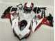 Blanc Rouge Noir Carénage Moto Suzuki GSXR 600 / 750 K8 2008-2010 Blanc Rouge Noir Carénage Moto Suzuki GSXR 600 / 750 K8 2008-2010
