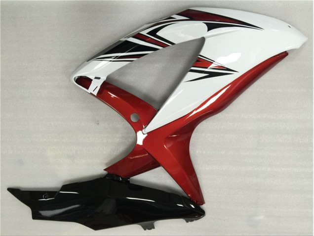 Blanc Rouge Noir Carénage Moto Suzuki GSXR 600 / 750 K8 2008-2010 Blanc Rouge Noir Carénage Moto Suzuki GSXR 600 / 750 K8 2008-2010