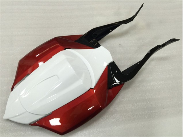 Blanc Rouge Noir Carénage Moto Suzuki GSXR 600 / 750 K8 2008-2010 Blanc Rouge Noir Carénage Moto Suzuki GSXR 600 / 750 K8 2008-2010