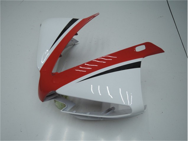 Blanc Rouge Noir Carénage Moto Yamaha R1 2012-2014 Blanc Rouge Noir Carénage Moto Yamaha R1 2012-2014