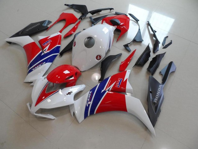 Blanc Rouge Noir Mat TT Legend Carénage Moto Honda CBR 1000 RR 2012-2016 Blanc Rouge Noir Mat TT Legend Carénage Moto Honda CBR 1000 RR 2012-2016