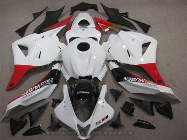 Blanc Rouge Noir Mugen Carénage Moto Honda CBR 600 RR 2009-2012