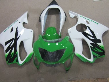 Blanc Vert Carénage Moto Honda CBR 600 F4 1999-2000