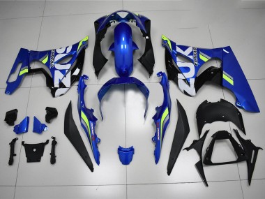 Blanc Vert Carénage Moto Suzuki GSXR 1000 2017-2023