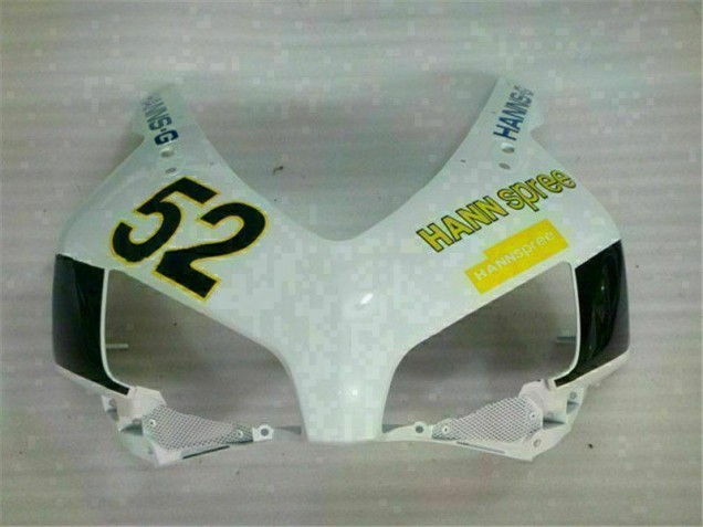 Blanc Vert Hannspree 52 Carénage Moto Honda CBR 1000 RR 2004-2005 Blanc Vert Hannspree 52 Carénage Moto Honda CBR 1000 RR 2004-2005