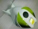 Blanc Vert Hannspree 52 Carénage Moto Honda CBR 1000 RR 2004-2005 Blanc Vert Hannspree 52 Carénage Moto Honda CBR 1000 RR 2004-2005