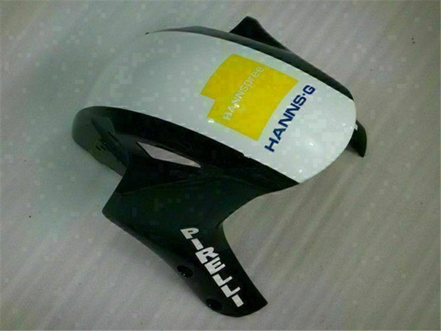 Blanc Vert Hannspree 52 Carénage Moto Honda CBR 1000 RR 2004-2005 Blanc Vert Hannspree 52 Carénage Moto Honda CBR 1000 RR 2004-2005