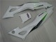 Blanc Vert Hannspree Carénage Moto Honda CBR 600 F3 1995-1998 Blanc Vert Hannspree Carénage Moto Honda CBR 600 F3 1995-1998