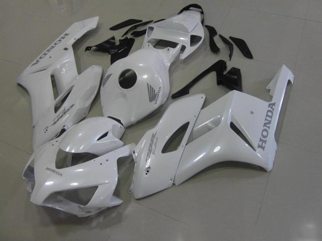 Blanc avec Argent Décalque Carénage Moto Honda CBR 1000 RR 2006-2007 Blanc avec Argent Décalque Carénage Moto Honda CBR 1000 RR 2006-2007
