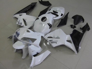 Blanc avec Spécial Décalque Carénage Moto Honda CBR 600 RR 2005-2006